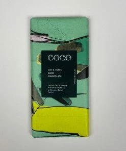 Catkin & Pussywillow Gin Tonic Dark Chocolate Bar