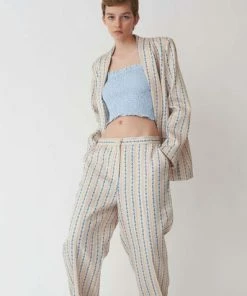 Stella Nova Livi Pants Happy Blue Flowers