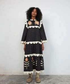 Stella Nova Sales Store 16 Stella Nova Loan Mae Dark Flowers Dress