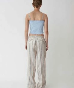 Stella Nova Charlotte Top Bright Blue/creme