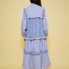 Stella Nova Linnea Dress - Blue Mix