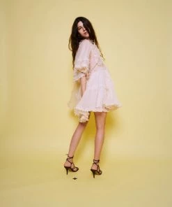 Stella Nova Elaya White Pearl Dress