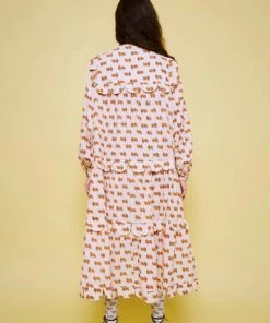 Stella Nova Loan Creamy Little Fox Dress