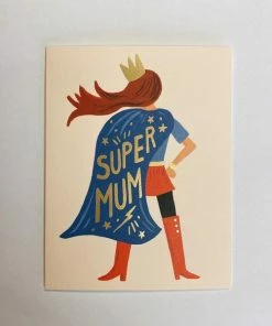 Catkin & Pussywillow Super Mum Card