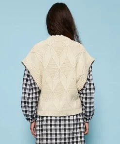 Stella Nova Gilda Vest Creme