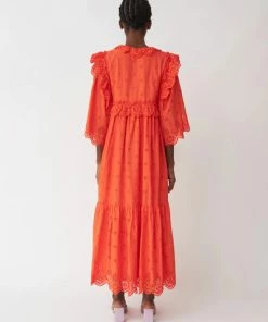 Stella Nova Barbara Joe Dress Orange Red