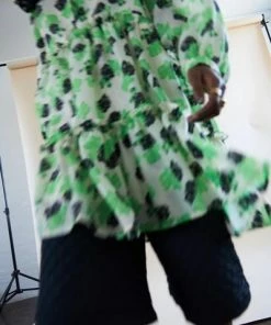 Stella Nova Halia Dress - Flower Power Green