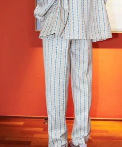 Stella Nova Livi Pants Happy Blue Flowers