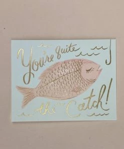 Catkin & Pussywillow You're Quite The Catch Card