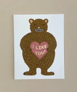 Catkin & Pussywillow I Like You Card