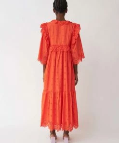 Stella Nova Barbara Joe Dress Orange Red