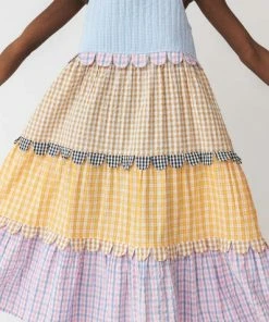 Stella Nova Lillibeth Dress Multi Checks