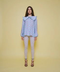 Stella Nova Tiggi Checked Blouse - Pastel Mix