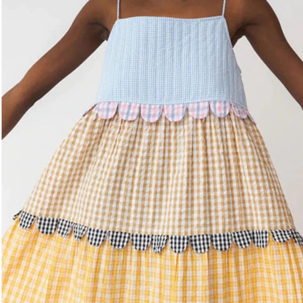 Stella Nova Lillibeth Multi Check Dress 3 Stella Nova Lillibeth Multi Check Dress