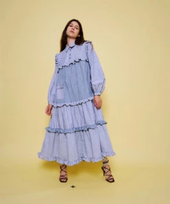 Stella Nova Linnea Dress - Blue Mix