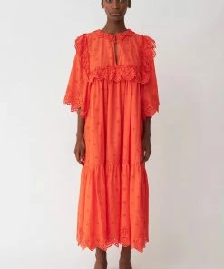 Stella Nova Barbara Joe Dress - Orange Red