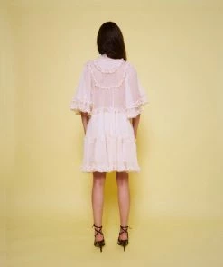 Stella Nova Elaya White Pearl Dress