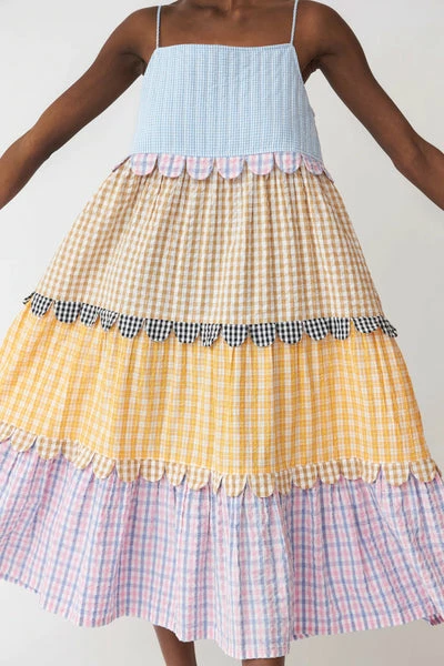 Stella Nova Lillibeth Dress - Multi Checks 3 Stella Nova Lillibeth Dress - Multi Checks
