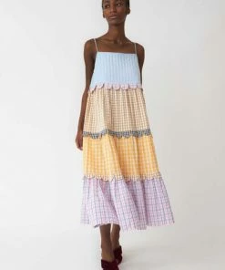 Stella Nova Lillibeth Dress Multi Checks