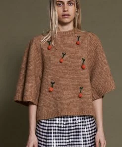 Stella Nova Salma Sweater Cinnamon