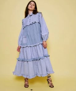 Stella Nova Linnea Dress - Blue Mix