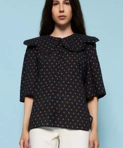 Stella Nova Dicte Shirt - Dark Flowers