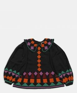 Stella Nova Carma Blouse Dark And Colourful