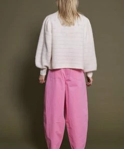 Stella Nova Kiri Cherry Cardigan Ecru