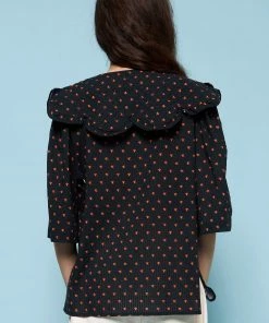 Stella Nova Dicte Shirt - Dark Flowers