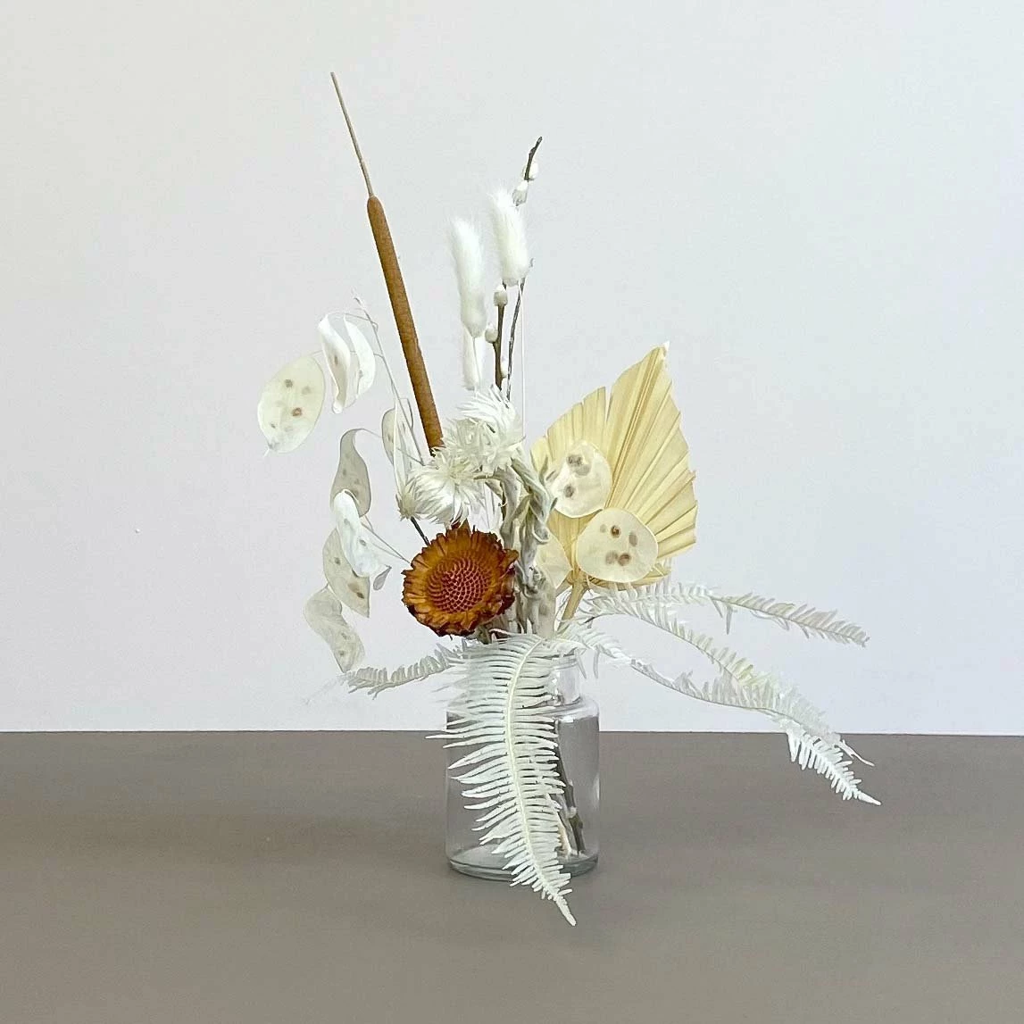 Catkin & Pussywillow Mixed Dried Flower Petite Jars 8 Catkin & Pussywillow Mixed Dried Flower Petite Jars