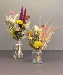 Catkin & Pussywillow Autumnal Dried Mixed Dried Flowers Jar